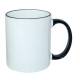 Sublimok farbige Rand + Henkel 30 cl. bedrucken